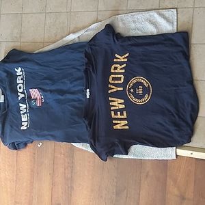 2 new York women's tshirts